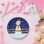 Frosty the Snowman Papieren Bordje (Feest)