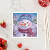 Frosty the Snowman Papieren Servet (Insitu)