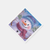 Frosty the Snowman Papieren Servet (Hoek)