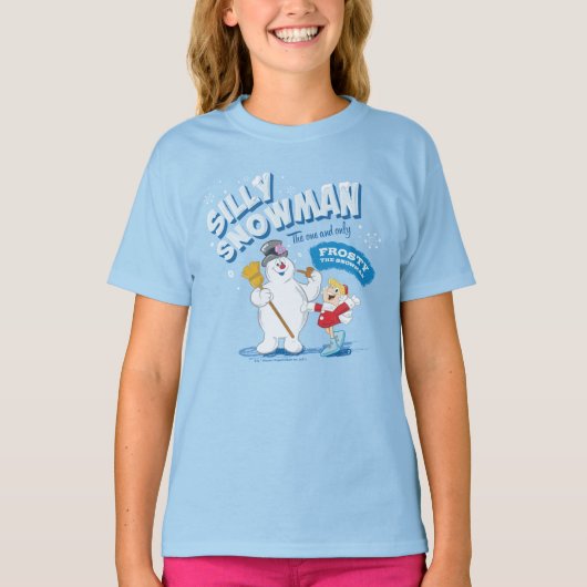 Frosty the Snowman™ | "Silly Snowman" T-shirt (Voorkant)