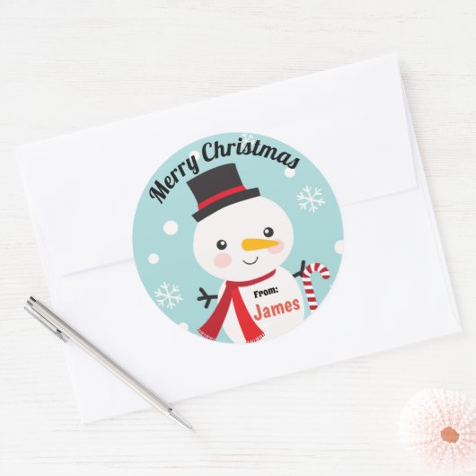 Frosty the Snowman Stickers (Envelop)