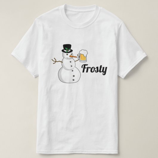 Frosty The Snowman T-shirt (Design voorkant)