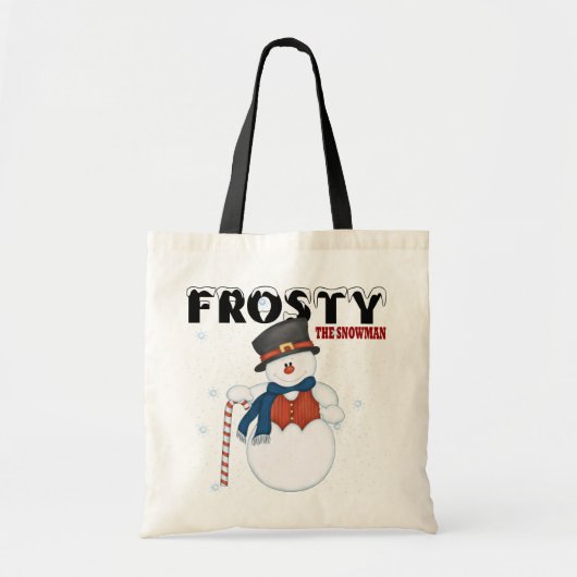 Frosty the Snowman Tote Bag (Voorkant)