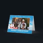 Frosty The Snowman | Vrolijk Kerstfeest Familie Fo Feestdagen Kaart<br><div class="desc">Vier de Vakantie's met Frosty the Snowman! Pas deze Frosty the Snowman Holiday Kaart aan met je favoriete familiefoto en aangepaste tekst!</div>