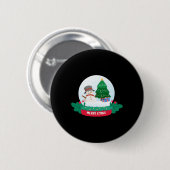 Frosty the Snowman Vrolijk kerstfeest Ronde Button 5,7 Cm (Voorkant /achterkant)