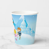 Frosty the Snowman™ Winter Papieren Bekers (Achterkant)
