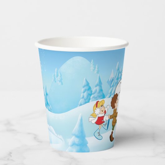 Frosty the Snowman™ Winter Papieren Bekers (Voorkant)