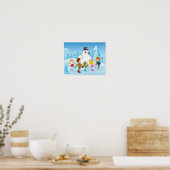 Frosty the Snowman™ Winter Poster (Keuken)