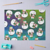 Frosty Town Christmas DARK ALLE MATEN Tissuepapier (Craft)