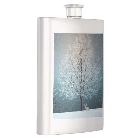 Frosty tree in de avond flacon (Rechts)