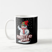 Frosty Vibes 67 Snowman For Winter - Six Seven Mem Koffiemok (Links)