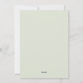 Frosty Waterverf winterbladkrans foto Feestdagenkaart (Achterkant)