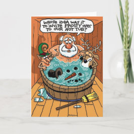 Frosty - Wenskaart Feestdagen Kaart