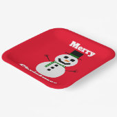 Frosty White Paper Bord (Gebogen)