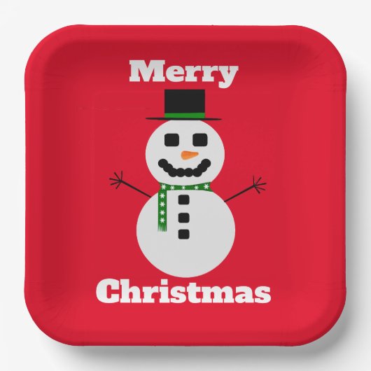 Frosty White Paper Bord (Voorkant)