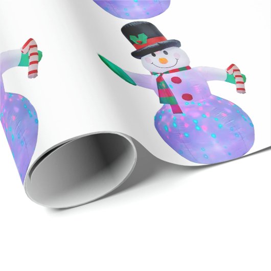 Frosty White Wrapping Paper Cadeaupapier (Rol Hoek)