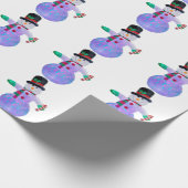 Frosty White Wrapping Paper Cadeaupapier (Hoek)