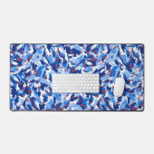 Frosty Winter Camouflage Bureaumat (Keyboard & Muis)