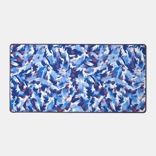 Frosty Winter Camouflage Bureaumat (Voorkant)