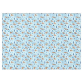 Frosty Winter Foxes Tafelkleed (Voorkant (Horizontaal))