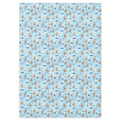 Frosty Winter Foxes Tafelkleed (Voorkant)