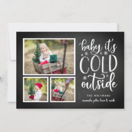 Frosty Wishes | Vakantie Foto Collage Kaart