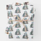 Frosty Wonderland Inpakpapier Vel (In situ)