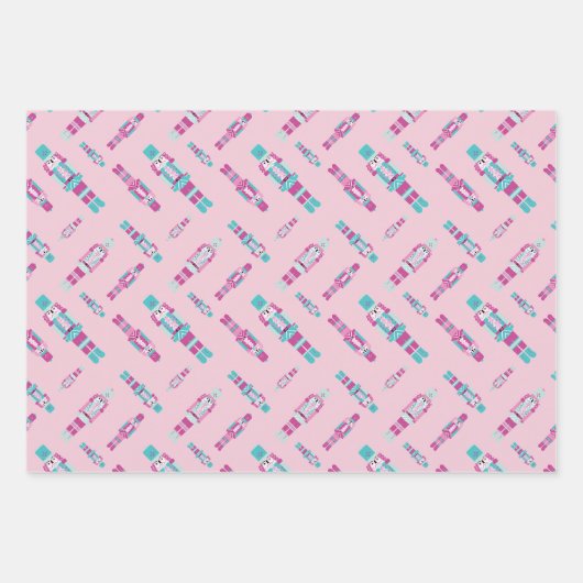 Frosty Wrapping Paper Set van 3 vellen (Voorkant 3)