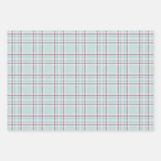 Frosty Wrapping Paper Set van 3 vellen (Voorkant 2)