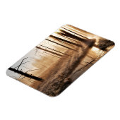 Frosty Yellowstone Morning Magneet (Linkerzijde)