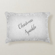 Frosty zilver grijs Kerstmis sparkle