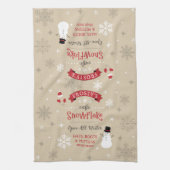 Frosty's Cafe Kitchen Towel Theedoek (Verticaal)