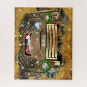 Frosty's  GMC Truck-kerstrun Legpuzzel (Verticaal)