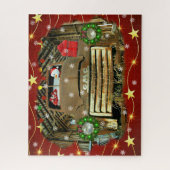 Frosty's GMC Truck-kerstrun Legpuzzel (Verticaal)