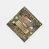 Frosty's  GMC Truck-kerstrun Servet (Hoek)