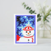 FROSTY'S NACHT BRIEFKAART (Staand voorkant)