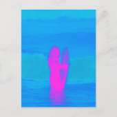 Frothing Neon Briefkaart (Voorkant)