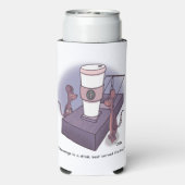 Frothy Koelbox Seltzer Blikjeskoeler (Seltzer Achterkant)