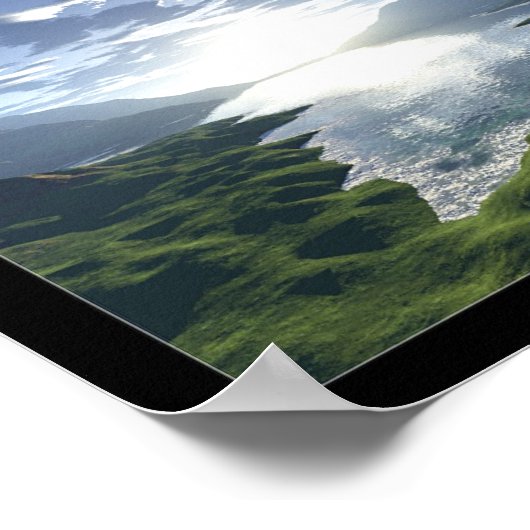 Frothy Lake Poster (Hoek)