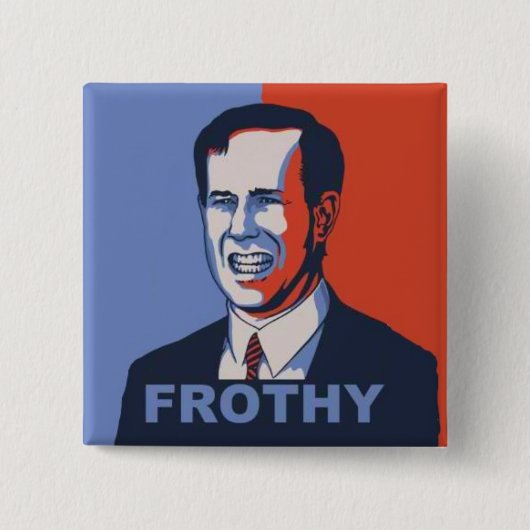 Frothy Santorum Button (Voorkant)