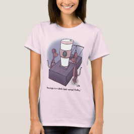 Frothy Women's Pink T-Shirt
