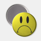 Frown Face Magnet (Voorkant / Achterkant)