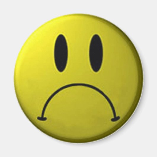 Frown Face Magnet (Voorkant)