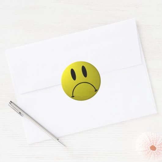 Frown Face Sticker (Envelop)