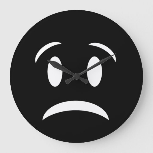 FROWNIE FACE GROTE KLOK (Voorkant)