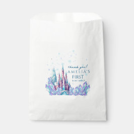 Frozen 1e verjaardag Cartoon kasteel Eerste verjaa Bedankzakje