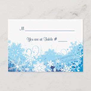 FROZEN Bar Bat Mitzvah Escort Seitcard Kaart