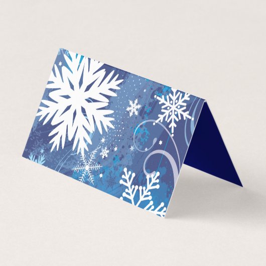 FROZEN Bar Bat Mitzvah Escort Seitcard Visitekaartje (Achterkant)