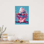 Frozen Berry Delight Poster (Keuken)