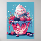 Frozen Berry Delight Poster (Voorkant)